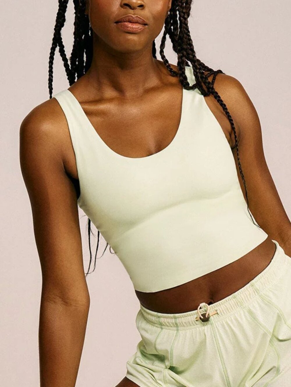 Cropped Outdoor Voices Coolform Tank